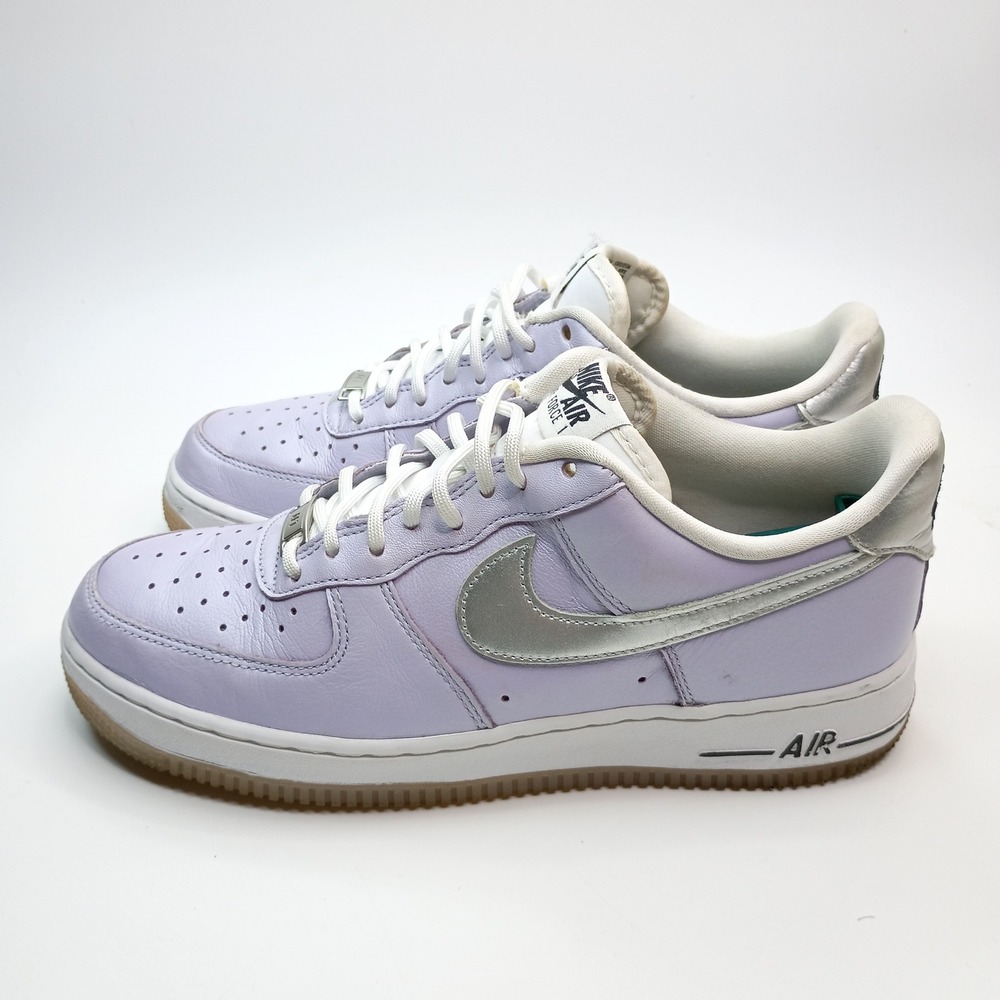 Nike‎ Air Force 1 Low Lavender Purple Metallic Silver CI9912-500 Womens Size 9 - Picture 3 of 9